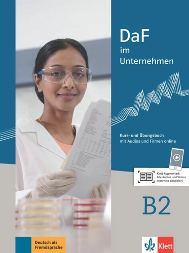DaF im Unternehmen B2. Kurs- und Übungsbuch mit Audios und Filmen online