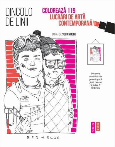 Dincolo de linii. Colorează 119 lucrări de artă contemporană