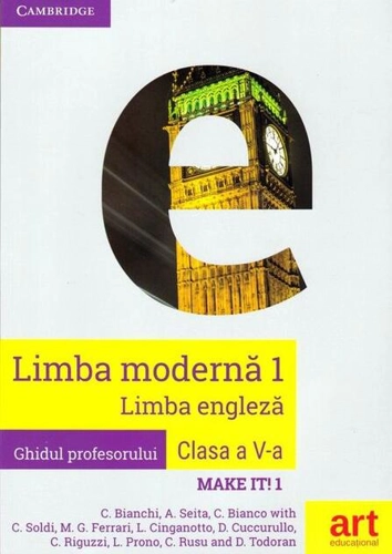 Limba engleză Clasa a V-a. Ghidul profesorului (Teacher's Book - Make it! 1)