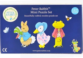 Set puzzle din lemn Peter Rabbit