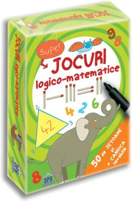Jocuri logico-matematice. 50 de jetoane