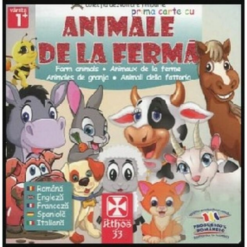 Prima carte cu Animale de la Fermă