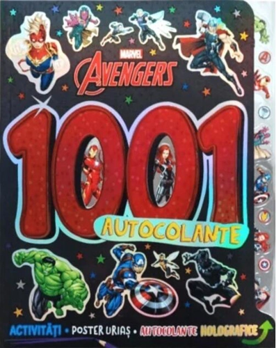 Marvel. Avengers. 1001 autocolante