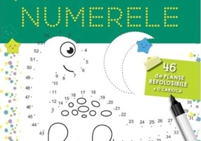 Mă joc și învăț numerele. 46 de planșe refolosibile + o cariocă