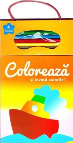 1 Colorează și învață culorile!