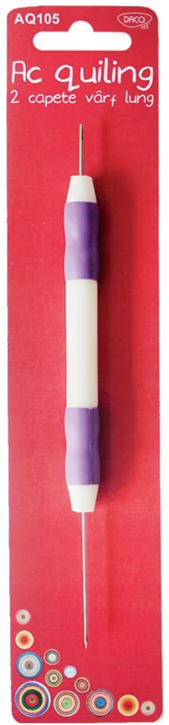 Ac de quilling DACO, 2 capete, vârf lung - AQ105