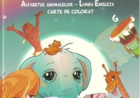 Safari. Alfabetul animalelor - limba engleză. Carte de colorat