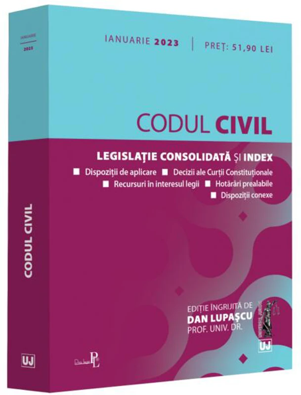 Codul civil ianuarie 2023