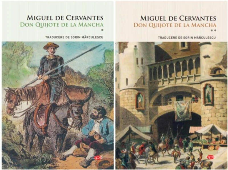 Set Don Quijote de la Mancha (2 volume) (Carte pentru toți)