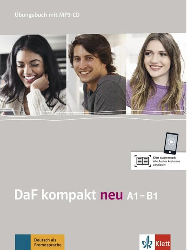 DaF kompakt neu A1-B1. Übungsbuch mit MP3-CD