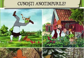 Pettson și Findus. Cunoști anotimpurile?