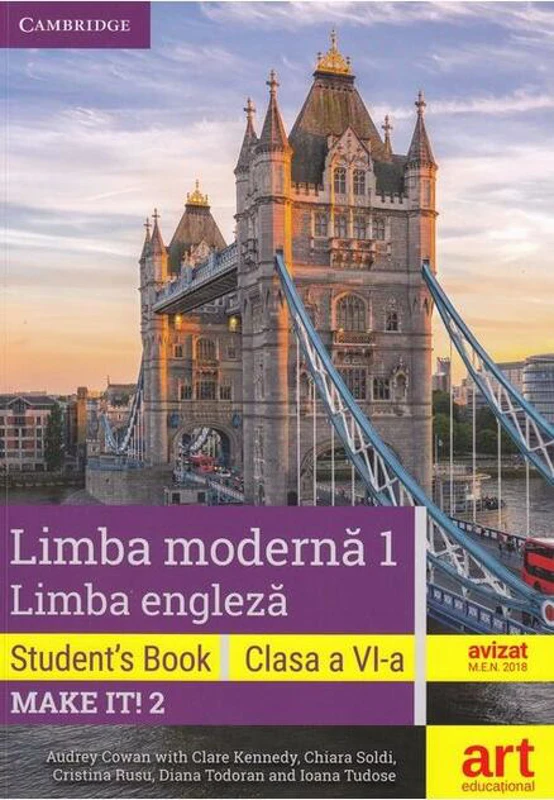 Limba engleză. Clasa a VI-a. Cartea elevului (Student's Book - Make it! 2)