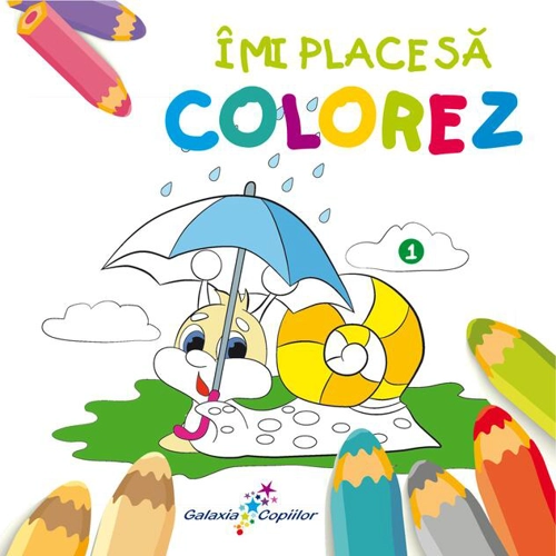 Îmi place să colorez 1