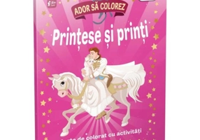 Prințese și prinți. Ador să colorez