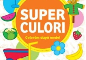 Superculori. Colorăm după model 4+