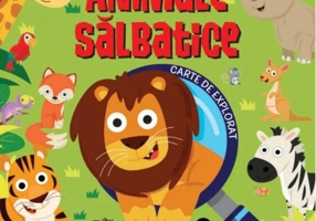 Citește și găsește! Animale sălbatice