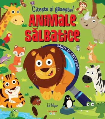 Citește și găsește! Animale sălbatice