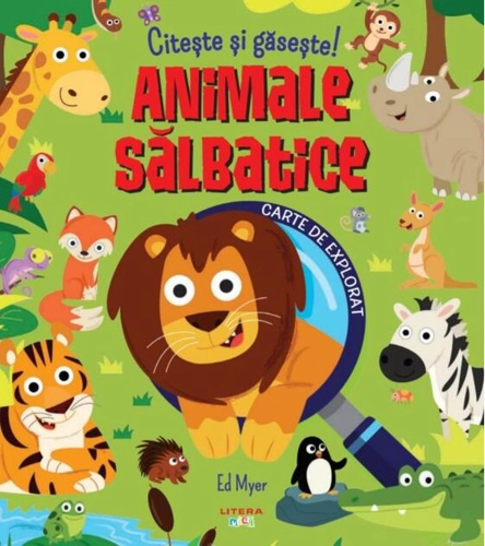 Citește și găsește! Animale sălbatice