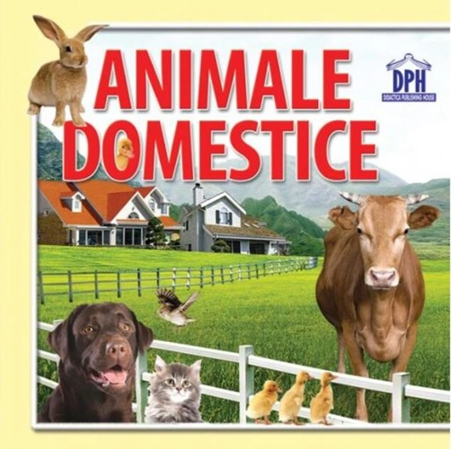 Animale domestice. Carte evantai (pliant)
