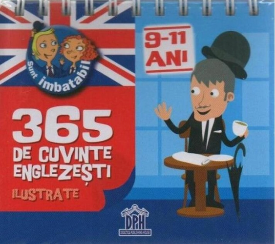 Calendar - 365 de cuvinte englezești ilustrate (9-11 ani)