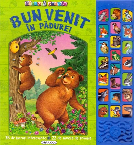 Glasuri vesele. Bun venit în pădure!