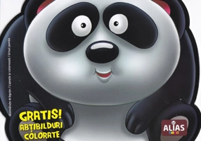 Ursul panda. Carte de colorat