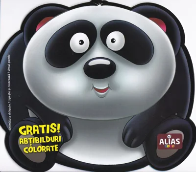 Ursul panda. Carte de colorat