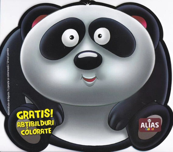Ursul panda. Carte de colorat