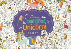 Cartea mea de colorat cu unicorni