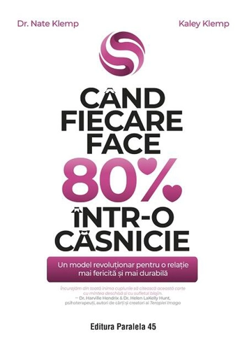 Când fiecare face 80% într-o căsnicie