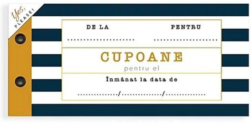 Cupoane - pentru el