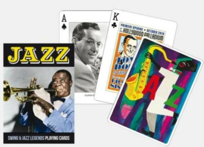 Cărți de joc Piatnik de colecție cu tema „Jazz”