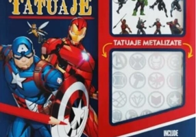 Marvel. Avengers. Carte de activități cu tatuaje
