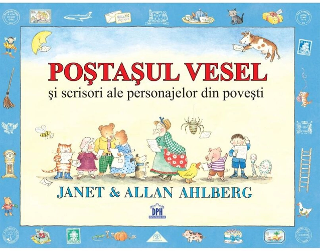 Poștașul vesel și scrisori ale personajelor din povești