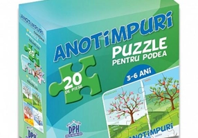 Anotimpuri. Puzzle pentru podea 50/70 + afiș 50/70