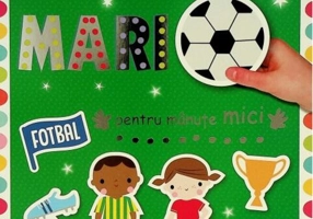 Autocolante mari pentru mănuțe mici. Fotbal