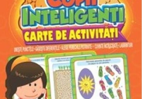 Jocuri pentru copii inteligenți, +5 ani. Carte de activități