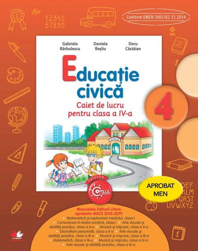 Educație civică. Caiet de lucru pentru clasa a IV-a