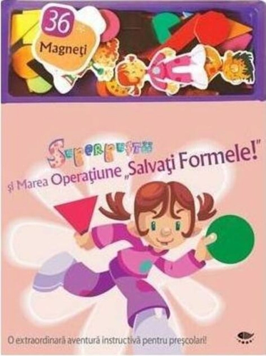 Superpuştii şi Marea Operaţiune Salvaţi Formele! (36 magneți)
