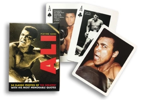 Cărți de joc Piatnik de colecție cu tema „Muhammad Ali. 54 of The Greatest With His Most Memorable Quotes”