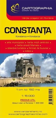 Hartă rutieră Constanța