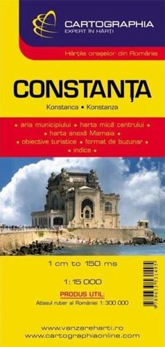Hartă rutieră Constanța