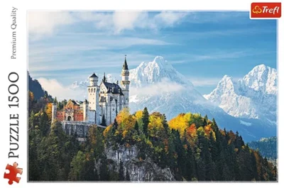 Puzzle 1500 piese „Alpii Bavarezi”