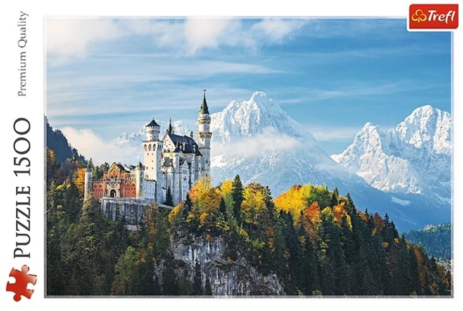 Puzzle 1500 piese „Alpii Bavarezi”