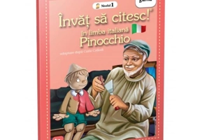 Pinocchio. Învăț să citesc. Limba italiană, nivelul 1 (7+ ani)