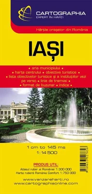 Hartă rutieră Iași
