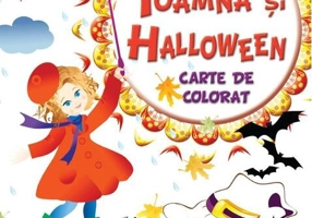 Toamna și Halloween. Carte de colorat