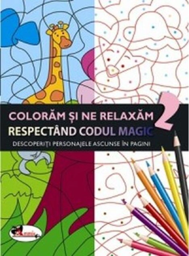 Colorăm și ne relaxăm respectând codul magic 2