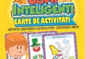 Jocuri pentru copii inteligenți, +6 ani. Carte de activități