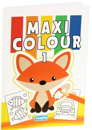 Carte de colorat Maxi Colour (Vol. 1)